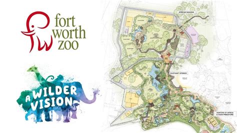 Map of Fort Worth Zoo