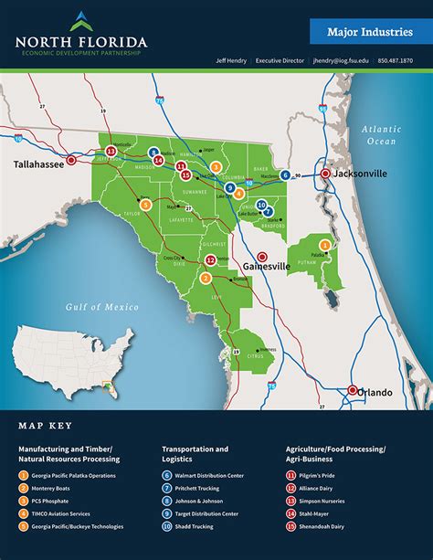 Examples of MAP implementation in various industries Map Of Gulf Coast Florida