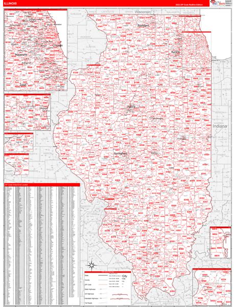 Examples of MAP implementation in various industries Map Of Illinois By Zip Code