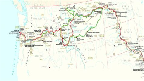 Map Of Lewis And Clark Trail