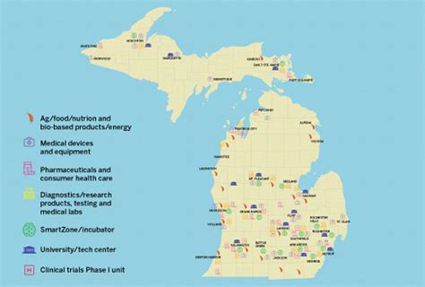 Examples of MAP implementation in various industries Map Of Michigan And Wisconsin