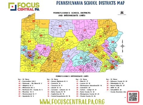 Map of PA School Districts