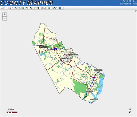 Map of Prince William County