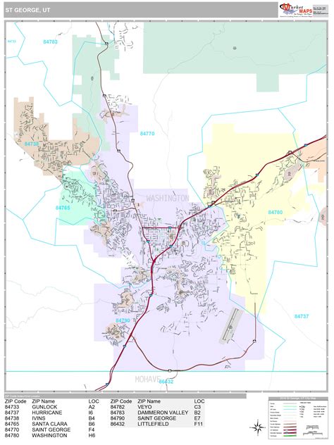 Examples of MAP implementation in various industries Map Of St George Utah