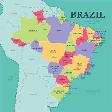 Examples of MAP Implementation in Various Industries Map Of States Of Brazil