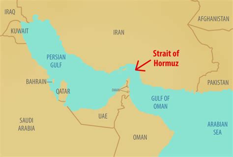 Examples of MAP Implementation in Various Industries Map of Straits of Hormuz