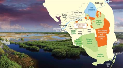 MAP of the Florida Everglades