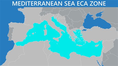 Map Of Mediterranean Sea