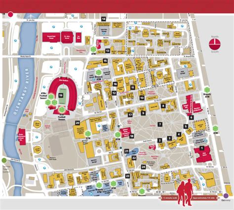 A Map of the Ohio State University