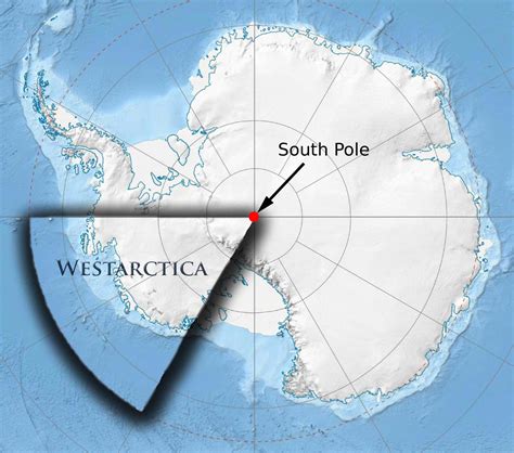 Map Of The South Pole