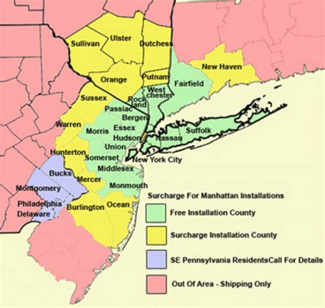 Examples of MAP implementation in various industries Map Of The Tri State Area
