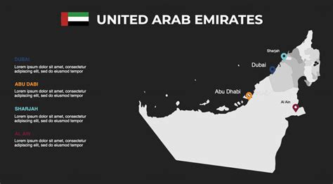 United Arab Emirates Map