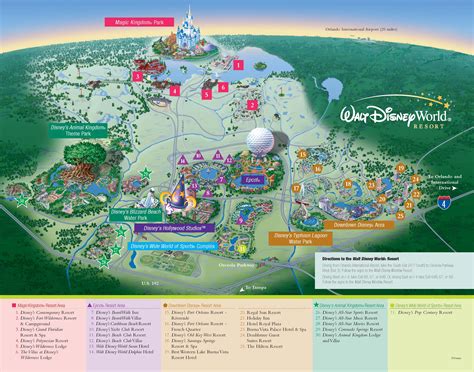Walt Disney World Map