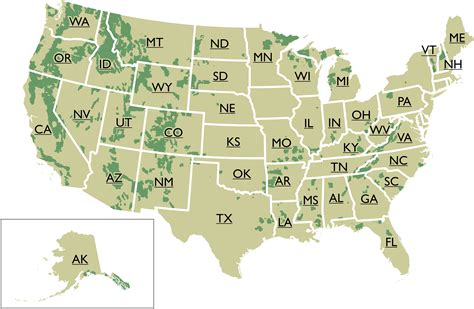 MAP implementation in National Forests In Colorado