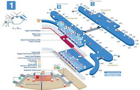 O Hare Terminal 1 Map