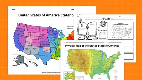 Printable Map of United States