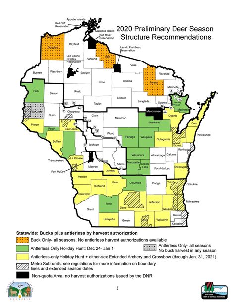 Public Hunting Land Wisconsin Map