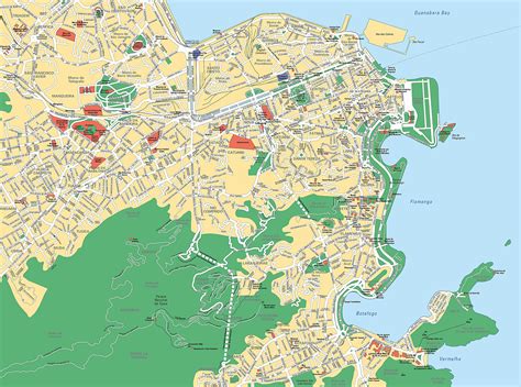 MAP of Rio De Janeiro showcasing various industries