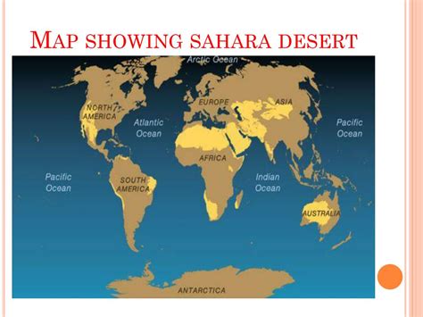 Examples of MAP Implementation in Various Industries Sahara Desert In The World Map