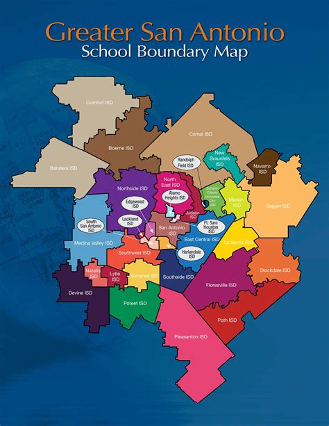 Map of San Antonio School District