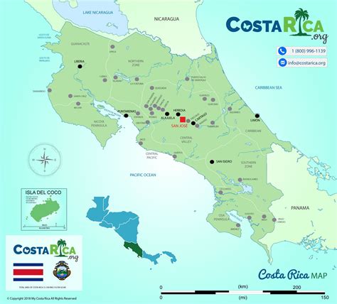 San Jose Costa Rica Map