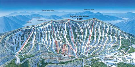 Ski Resorts New Mexico Map