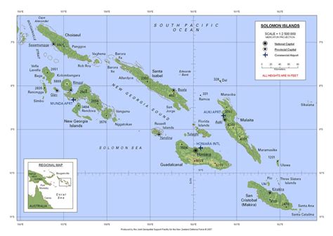 MAP Implementation in Solomon Islands