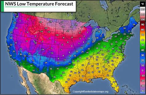 Examples of MAP implementation in various industries United States Weather Map Today