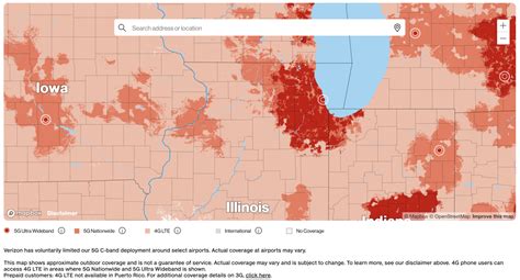Examples of MAP Implementation in Various Industries: Verizon 5G Ultra Wideband Map