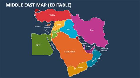 World Map with Middle East