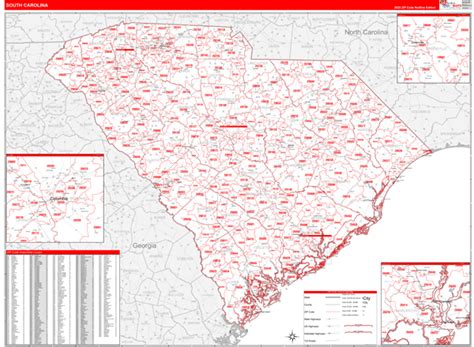 Zip Code Map South Carolina