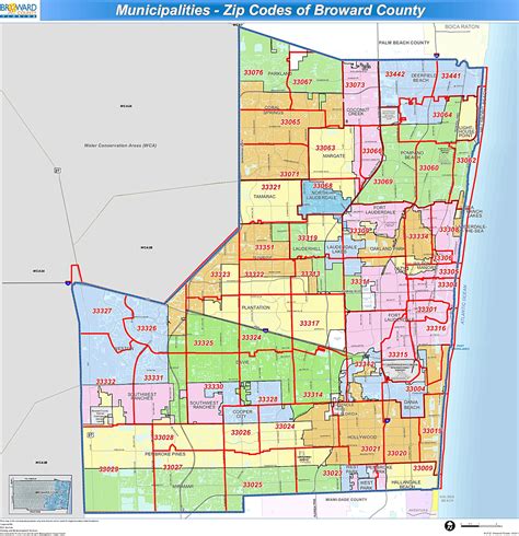 Examples of MAP Implementation in Various Industries Zip Codes Map Broward County