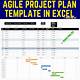Excel Agile Project Plan Template