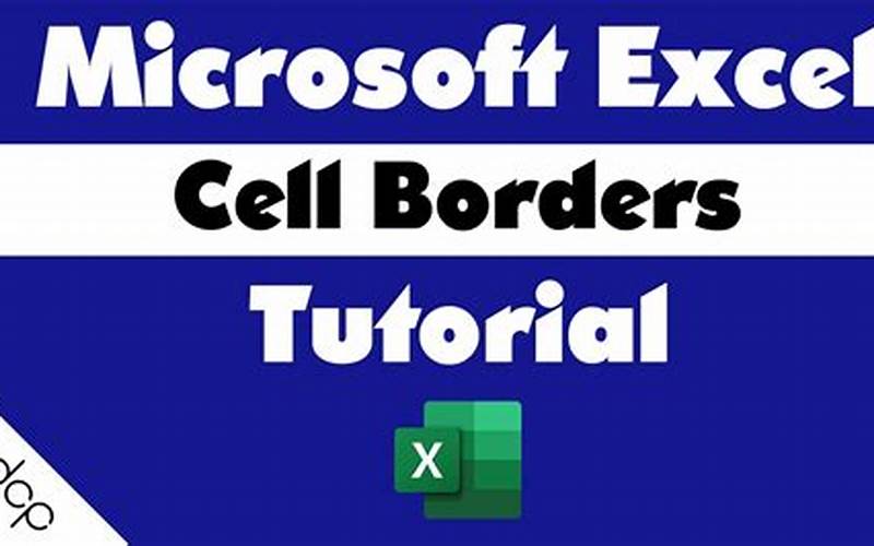 Excel Bordered Cells