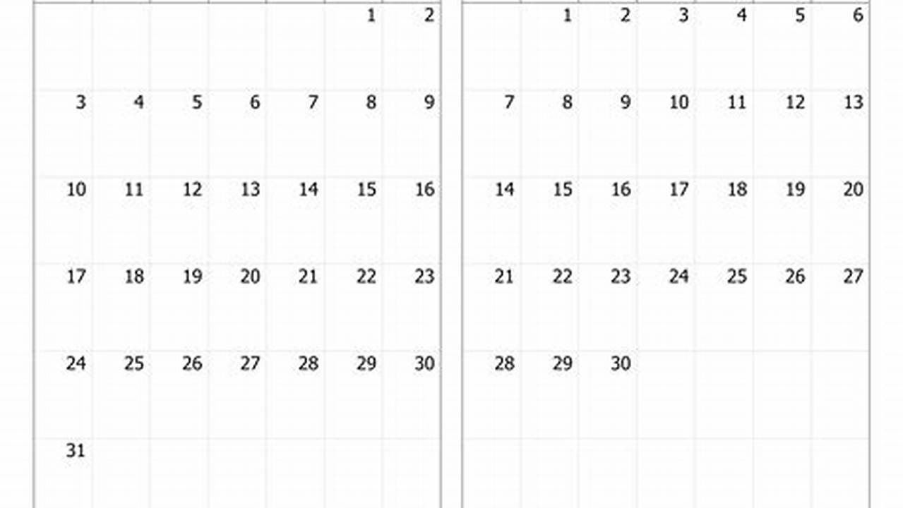 Excel Calendar April 2024 To March 2024