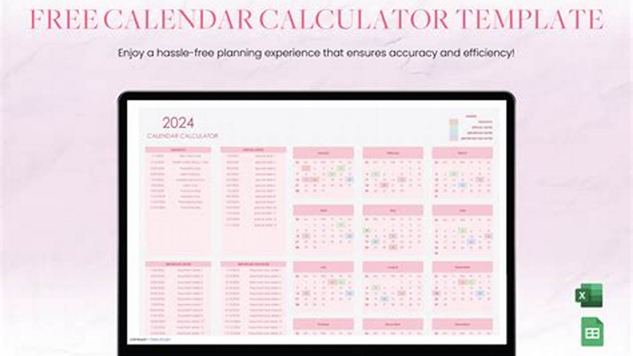 Excel Calendar Calculator