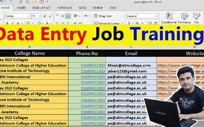 Excel Data Entry Job Tips