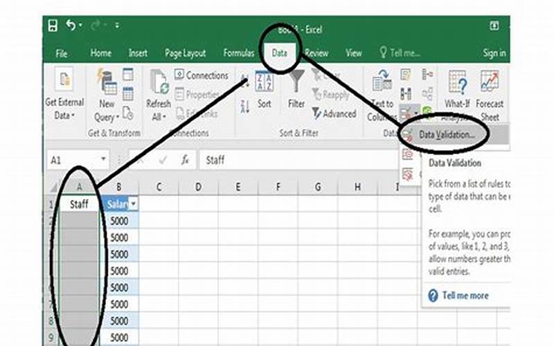 Excel Data Validation