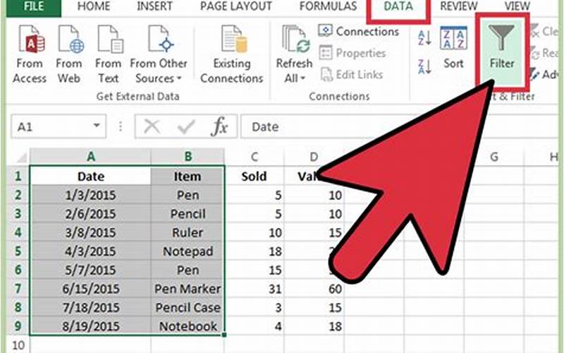 Excel Filter By Value