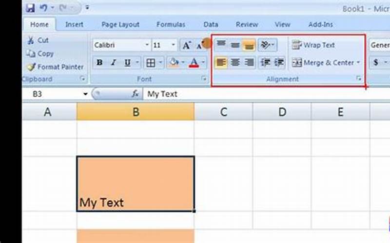 Excel Merge Center Text Wrap