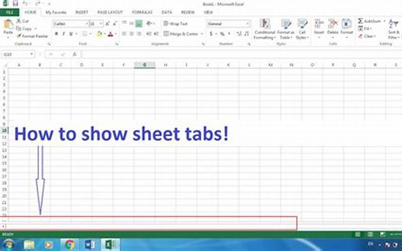 Excel Sheet Tabs