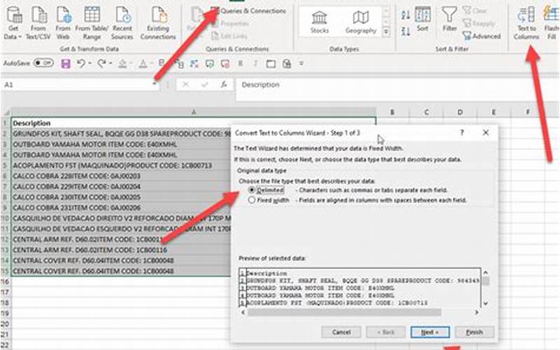 Excel Text To Columns Delimiters
