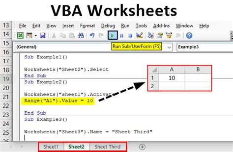 Excel Vba Activate Worksheet