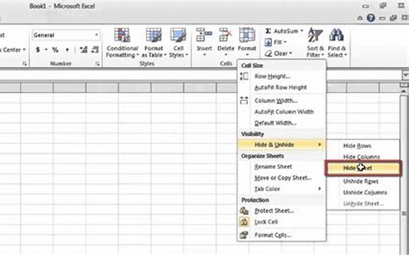 Excel View Unhidden Sheet