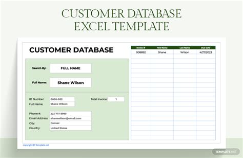 Customer Database In Excel Template Download 32+ FREE Customer