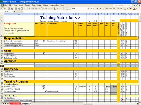 Employee Training Plan Template Free Download [Word, PDF] Excel Templates