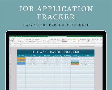 Job Applicant Tracking Spreadsheet —