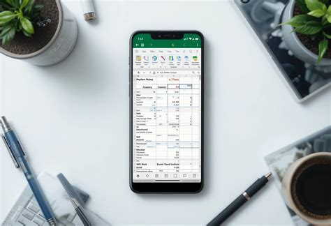 Excel App Fyrir Android