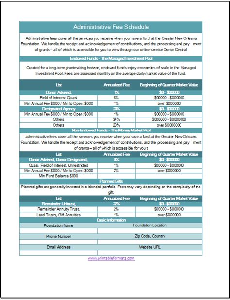 Excel Attorney Fee Proof Template