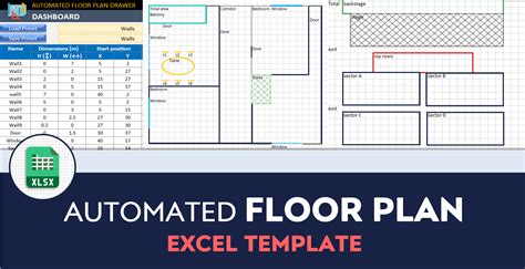 Excel Floor Plan Template